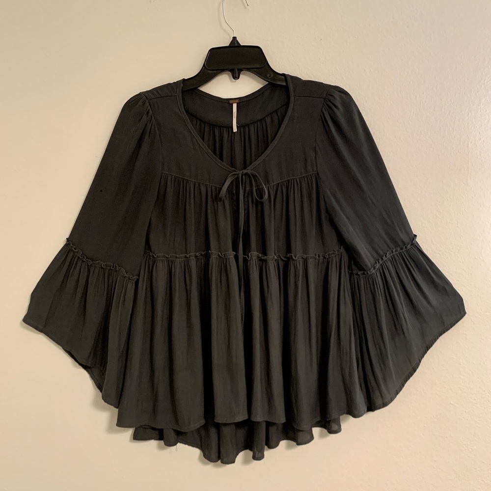 Free People Silk top size Small